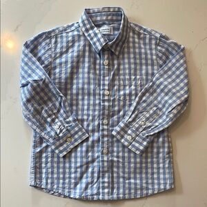 Mayoral Blue and White Button Down